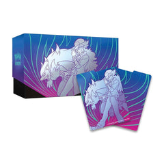 Card game box with character illustration on a white background