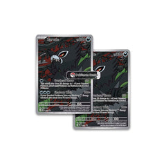 Two Zarude Pokémon trading cards on a white background