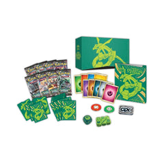 Pokémon TCG Sun & Moon Celestial Storm Elite Trainer Box – 8 Booster Packs with Rayquaza Card Sleeves