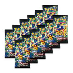 Pokémon TCG Crown Zenith Pokémon Center Elite Trainer Box Plus – 12 Booster Packs, Lucario VSTAR Promo & Premium Accessories